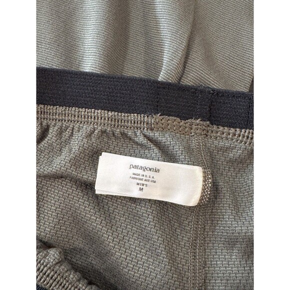 Patagonia Mens Pants Gray Capilene Midweight Baselayer Thermal Bottoms Medium - Picture 11 of 12